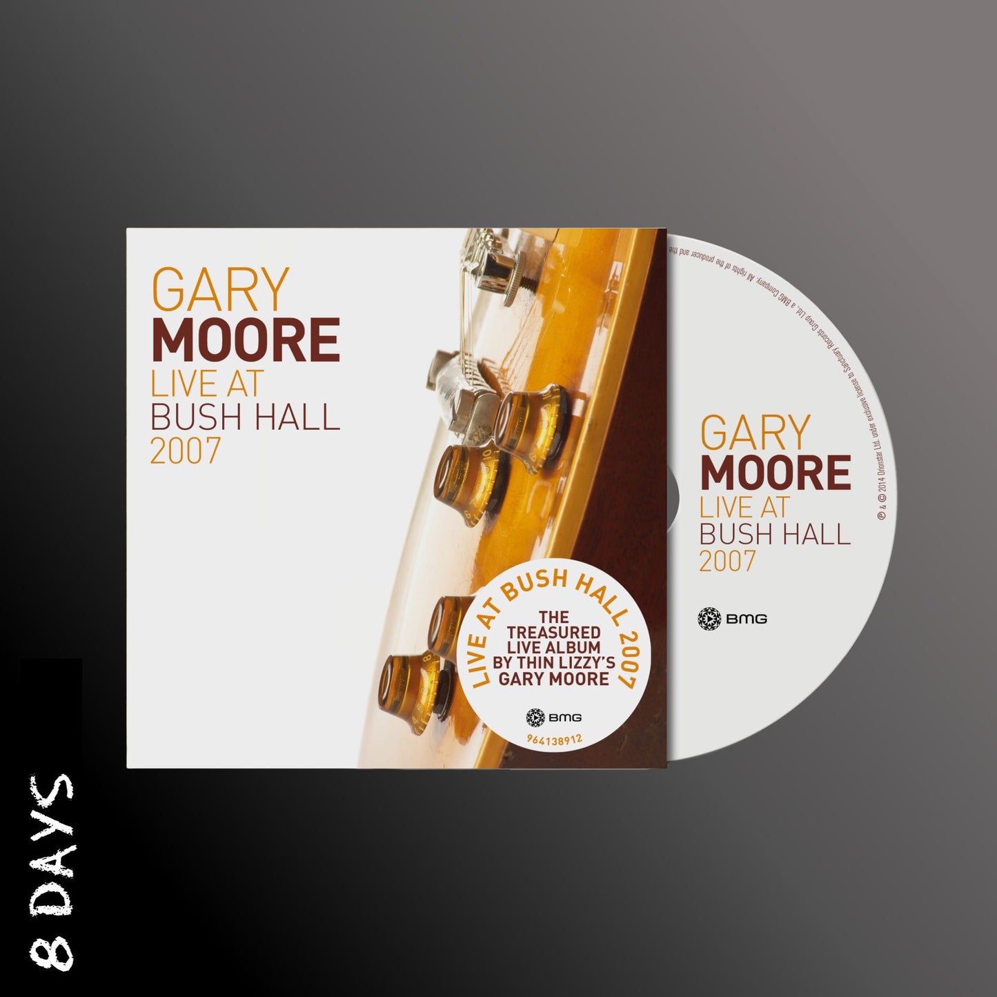 Gary Moore - Live at Bush Hall 2007 - CD - Pre Order 27/2/26