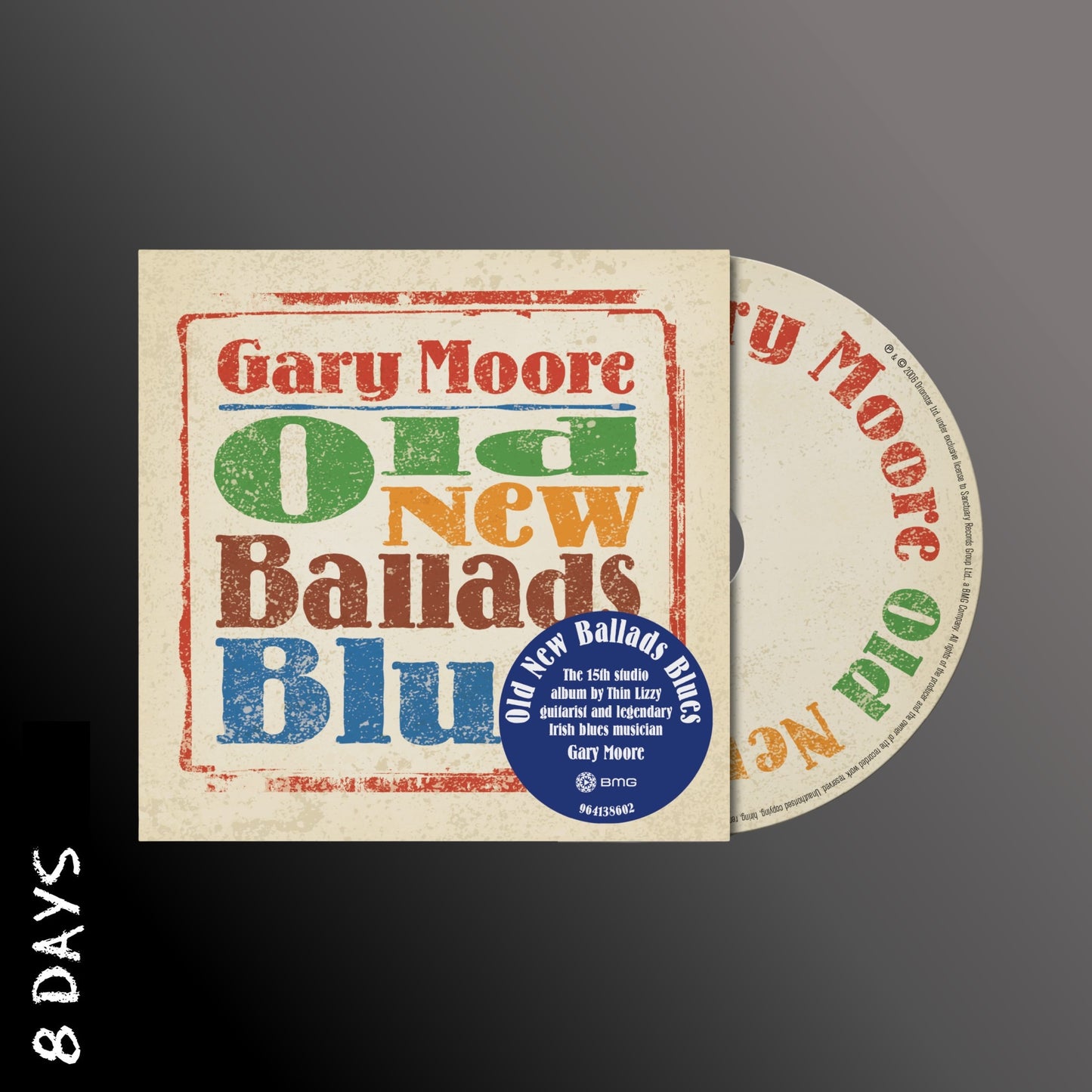 Gary Moore - Old New Ballads Blues - CD - Pre Order 27/2/26