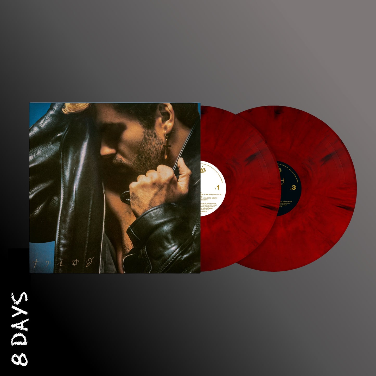 George Michael - Faith - 2LP Red & Black Marble Vinyl - Pre Order 20/2/26