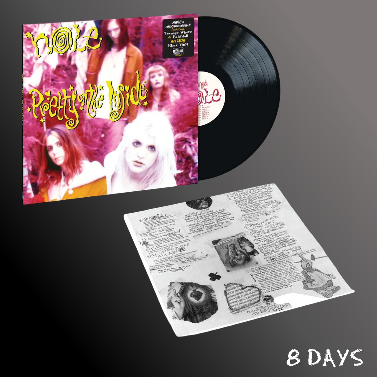 Hole - Pretty On The Inside (35th Anniversary) - Black Vinyl LP | Pre-Order 18.9.26