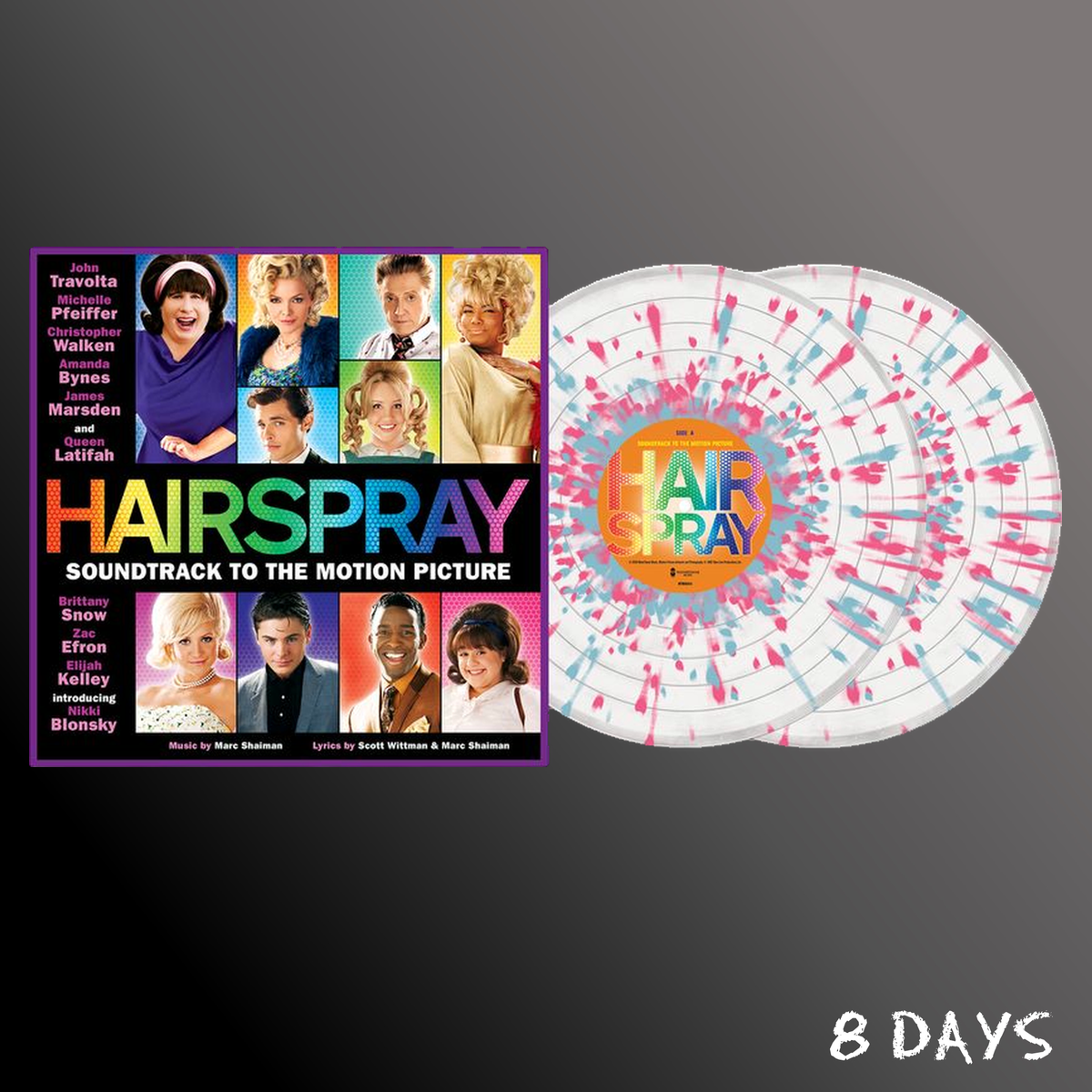 Motion Picture Cast Of Hairspray - Hairspray (OST) - Blue & Pink Splatter Vinyl LP | Pre-Order 4.12.26