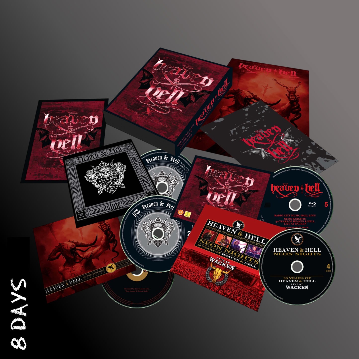Heaven & Hell - Breaking Out of Heaven (2007 - 2009) - 4CD & BR Set - Pre Order 27/3/26