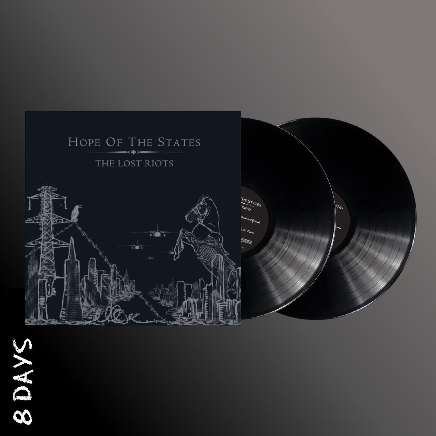 Hope Of The States - The Lost Riots - 2LP Black Vinyl - Pre Order 30/1/26