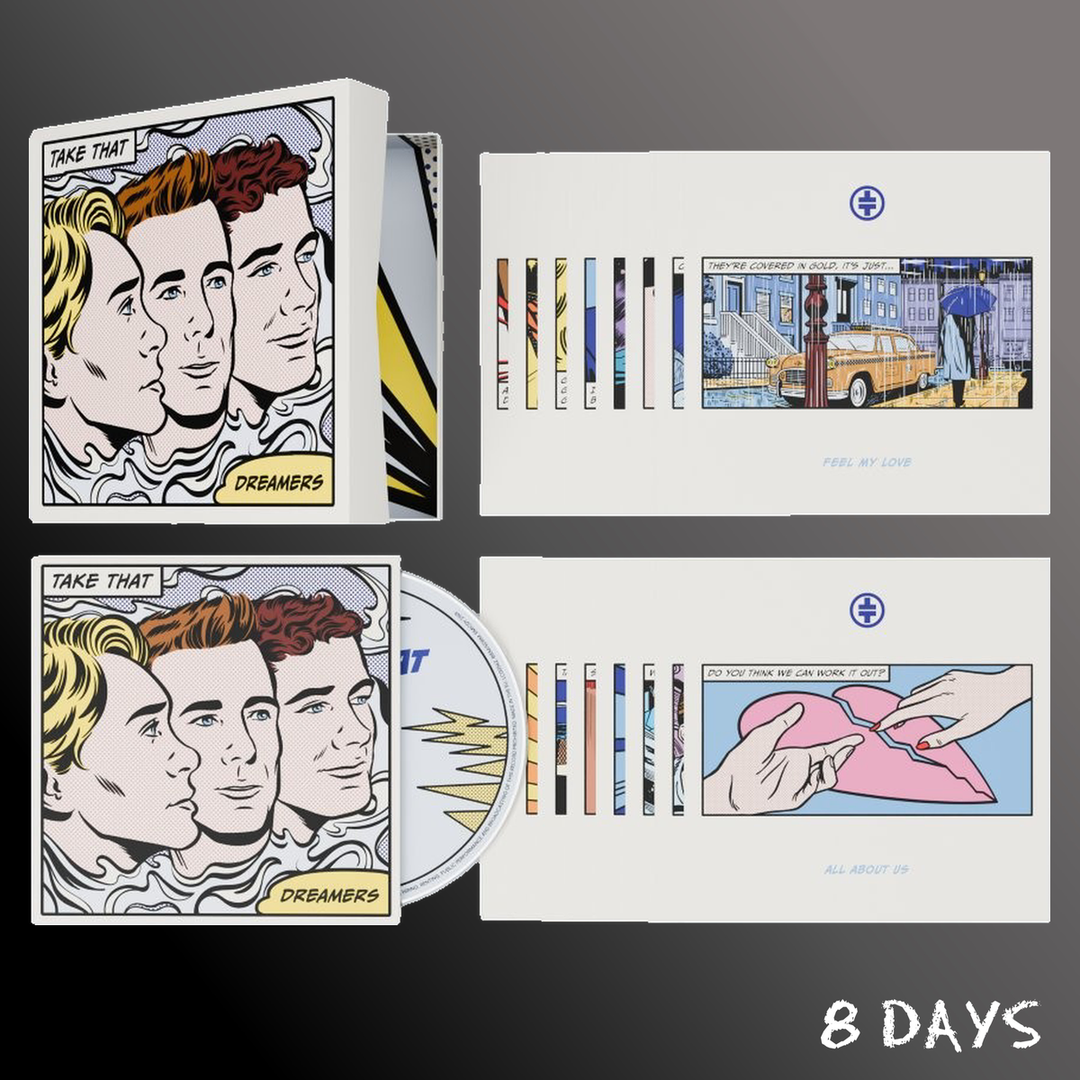 Take That - Dreamers (Deluxe) - Clamshell CD | Pre-Order 20.11.26