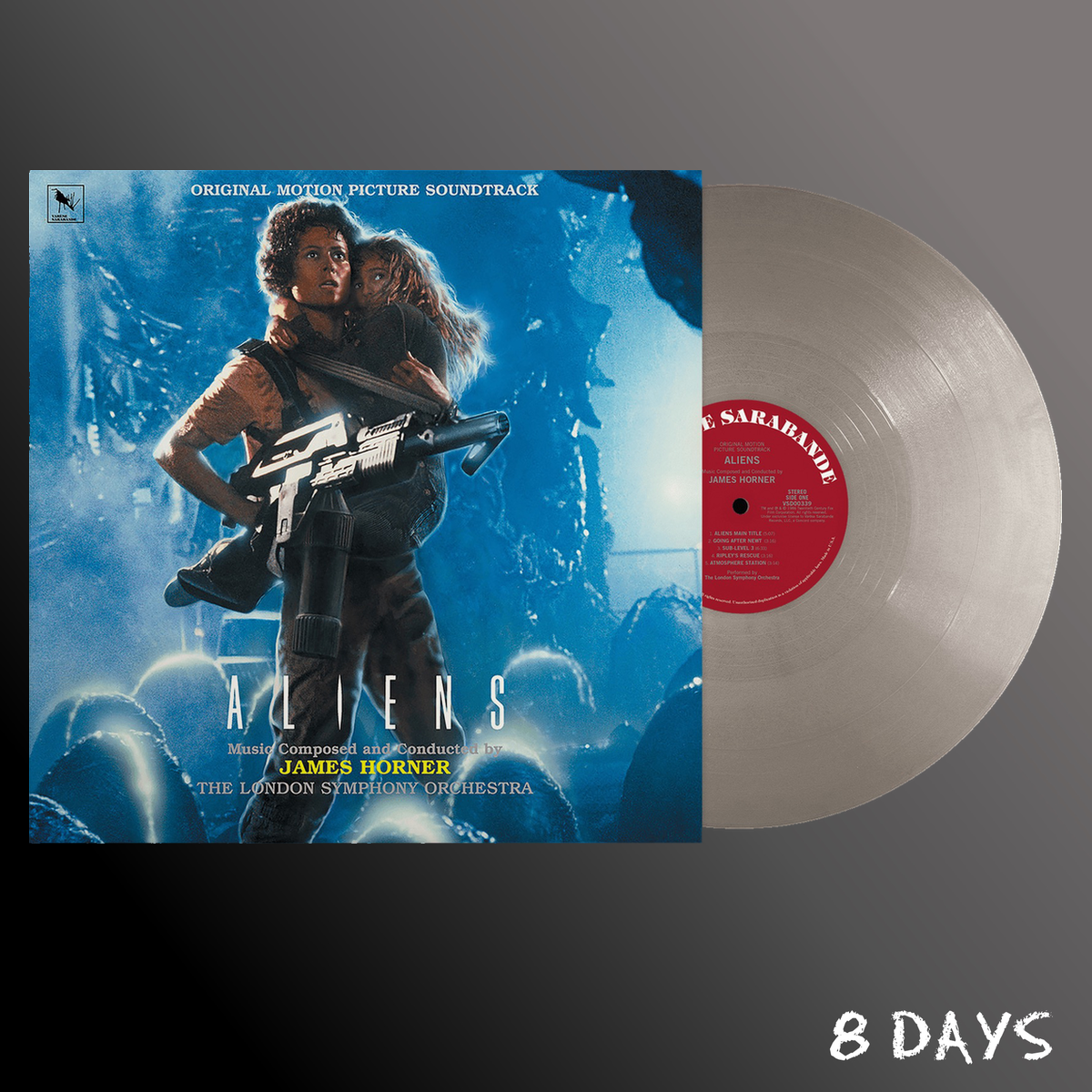 James Horner - Aliens (OST) - Opaque Silver Vinyl LP | Pre-Order 13.11.26