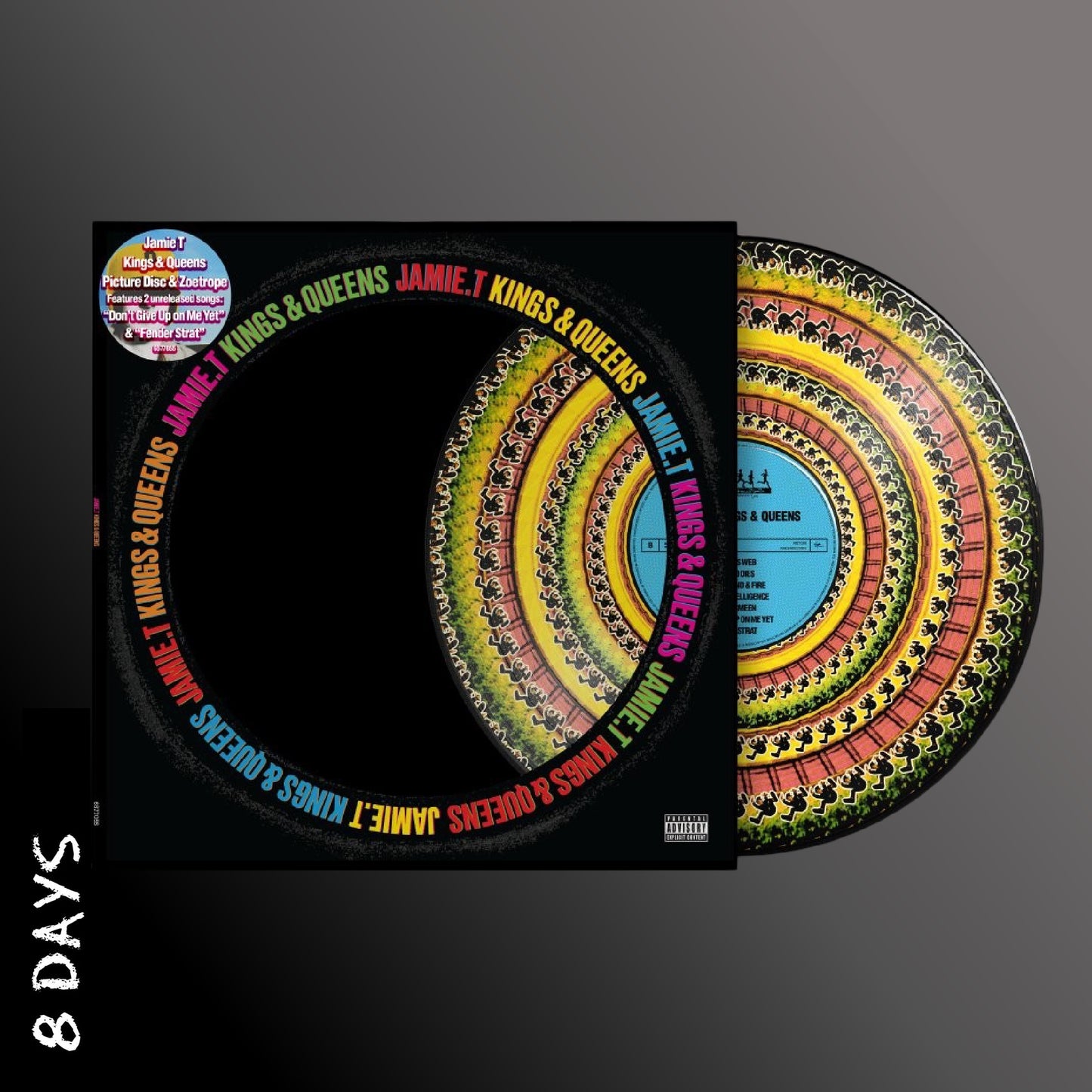 Jamie T - Kings & Queens - Limited Zoetrope Vinyl - Pre Order 26/6/26