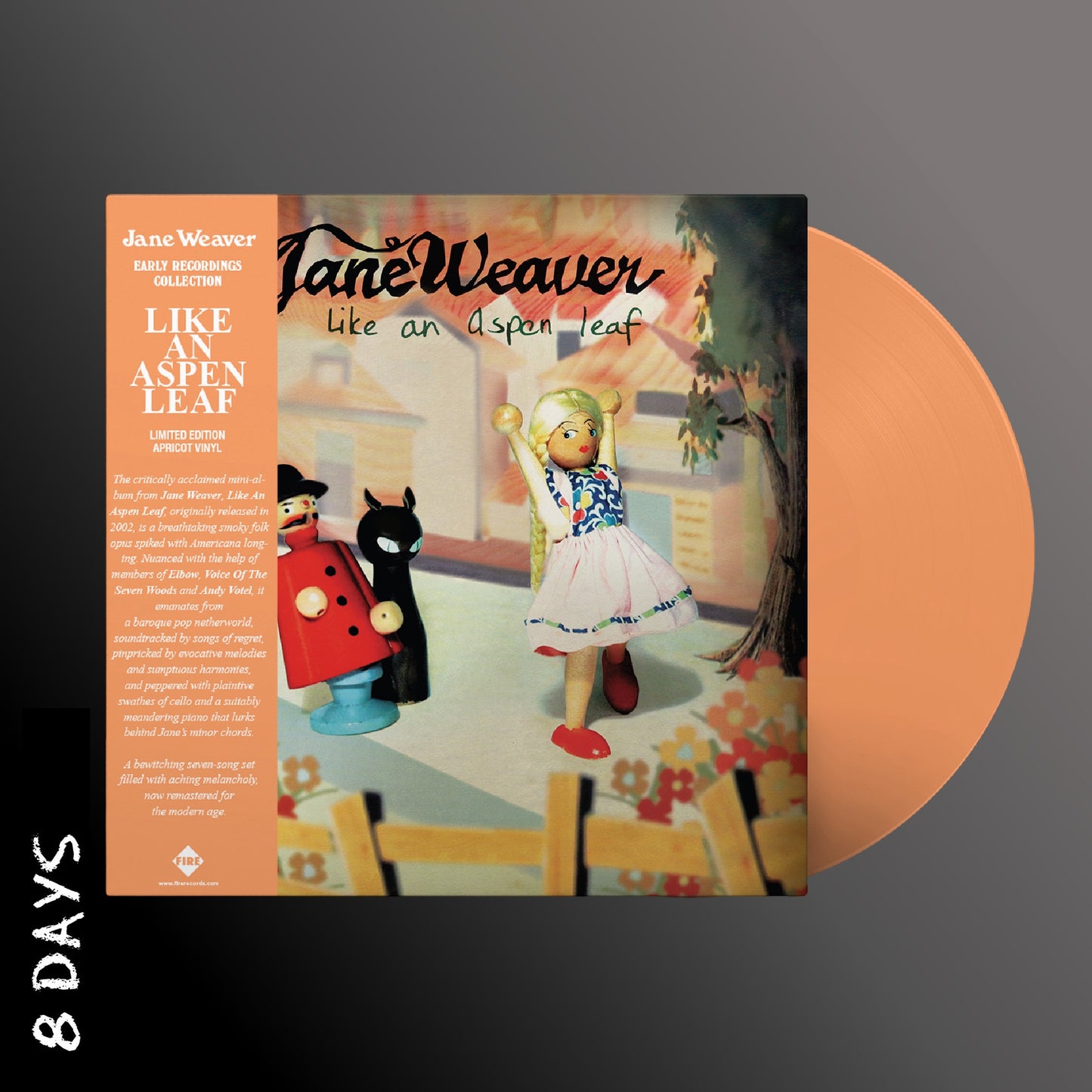 Jane Weaver - Like an Aspen Leaf - LTD Apricot Vinyl - Pre Order 7/8/26