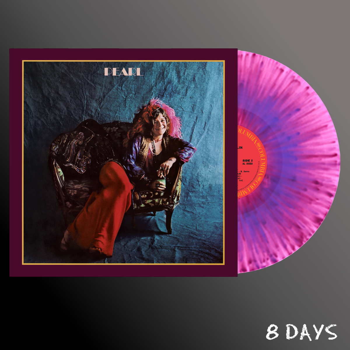 Janis Joplin - Pearl - Pink Splatter Vinyl LP | Pre-Order 17.10.26