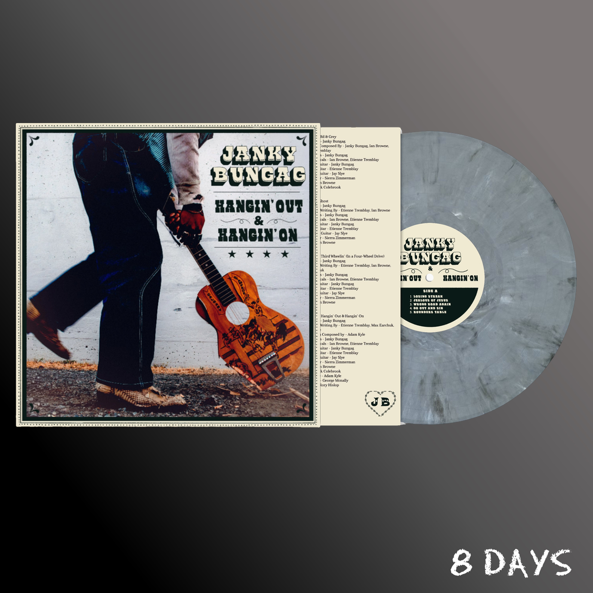 Janky Bungag - Hangin' Out & Hangin' On - Graphite Vinyl LP | Pre-Order 6.11.26