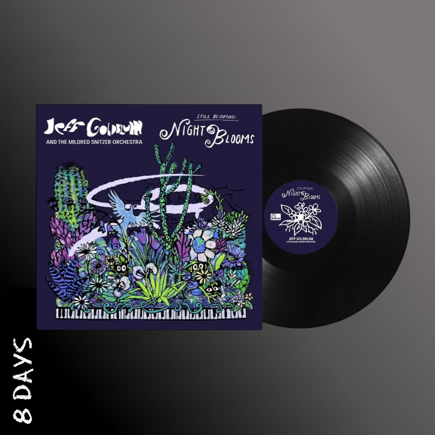 Jeff Goldblum & The Mildred Snitzer Orchestra - Night Blooms - Black Vinyl - Pre Order 5/6/26