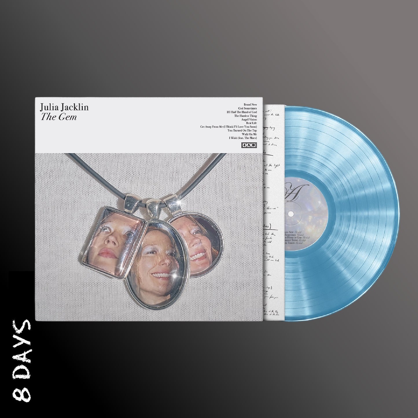 Julia Jacklin - The Gem - Indies Turquoise Vinyl - Pre Order 25/9/26