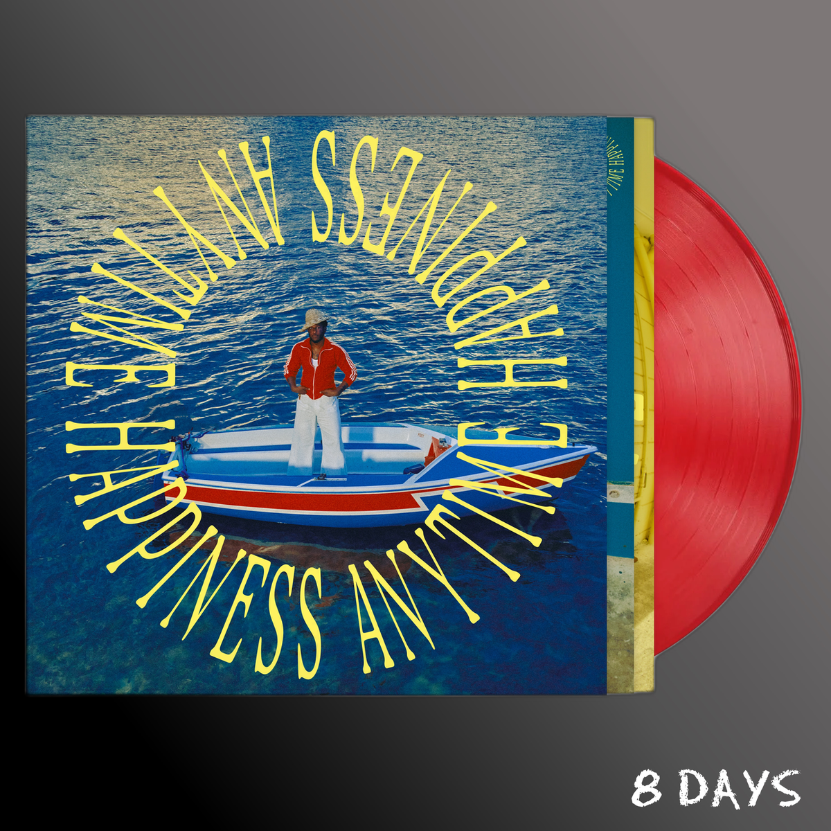 Leon Bridges - Happiness Anytime - Retail Exclusive Campari Red Vinyl LP | Pre-Order 25.9.26