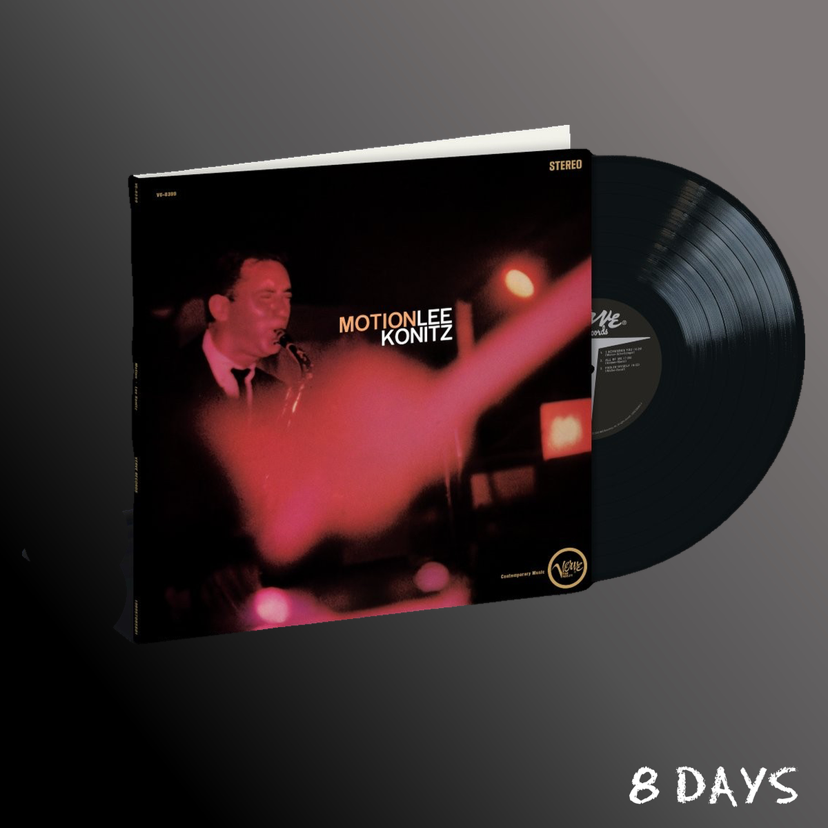 Lee Konitz - Motion (Acoustic Sounds) - Black Vinyl LP | Pre-Order 20.11.26