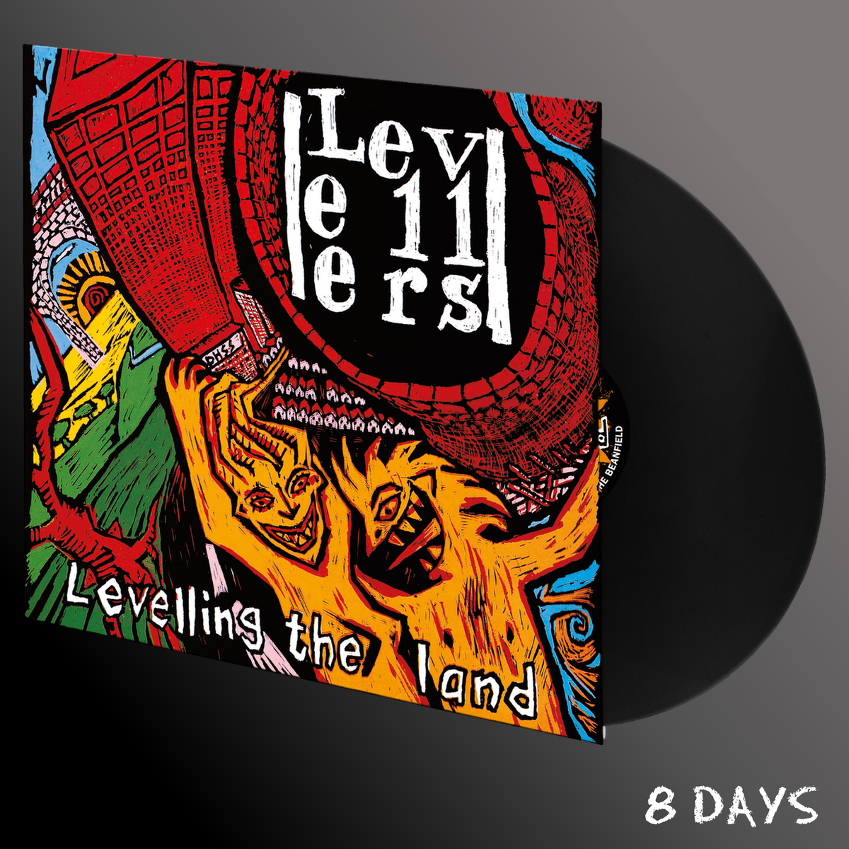 Levellers - Levelling The Land (35th Anniversary) - Black vinyl LP | Pre-Order 16.10.26