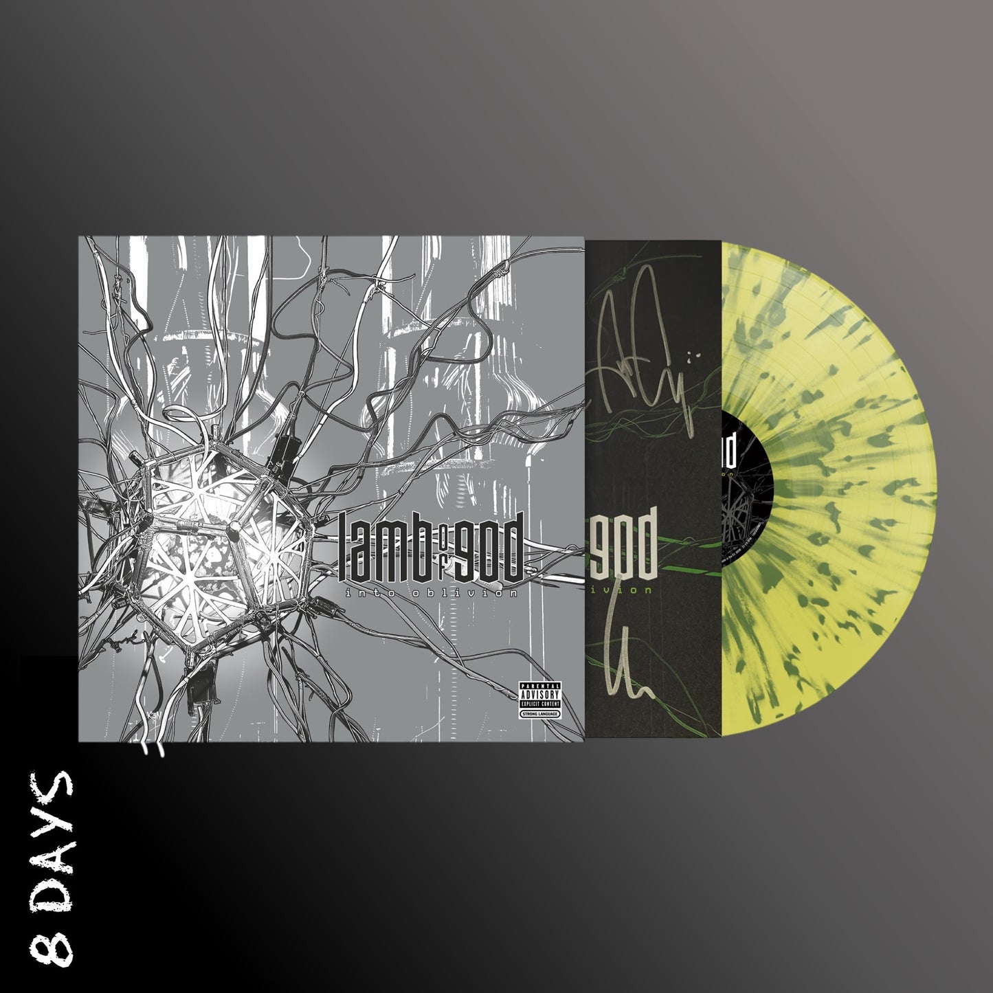 Lamb of God - Into Oblivion - Indies Light Yellow & Green Splatter Vinyl + Signing Card - Pre Order 13/3/26