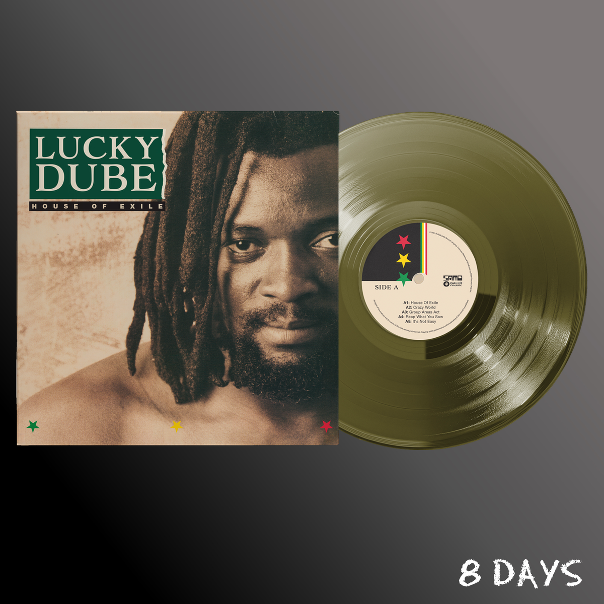 Lucky Dube - House Of Exile (35th Anniversary) - Roots Green' Vinyl LP | Pre-Order 11.12.26