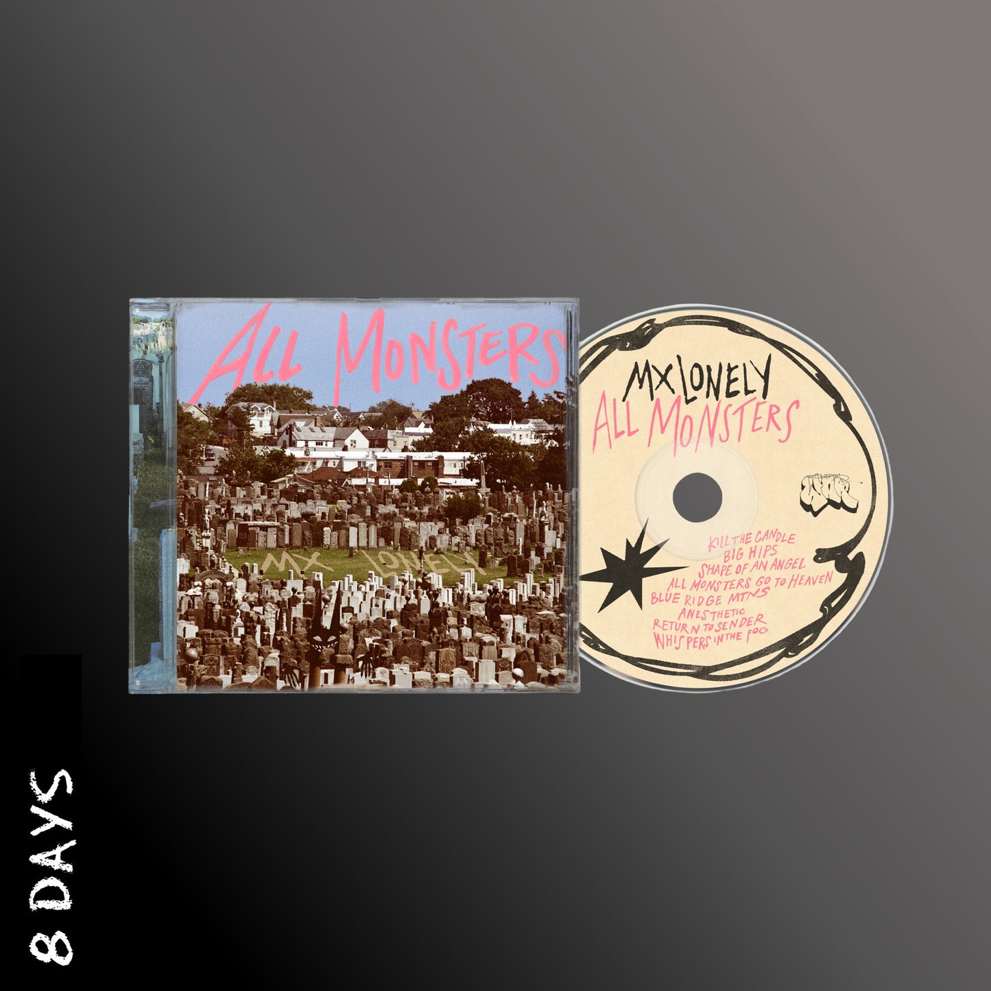 MX LONELY - ALL MONSTERS - CD - Pre Order 20/2/26