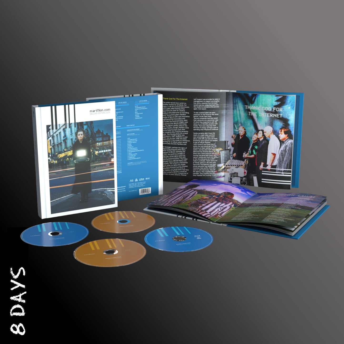 Marillion - marillion.com - 3CD & Blu-ray Mediabook - Pre Order 19/6/26