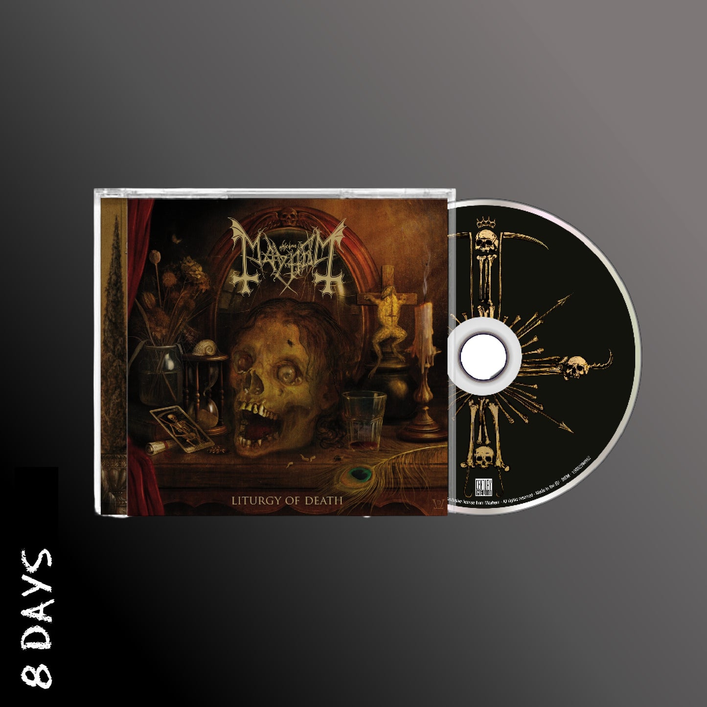 Mayhem - Liturgy of Death - Standard CD - Pre Order 6/2/26