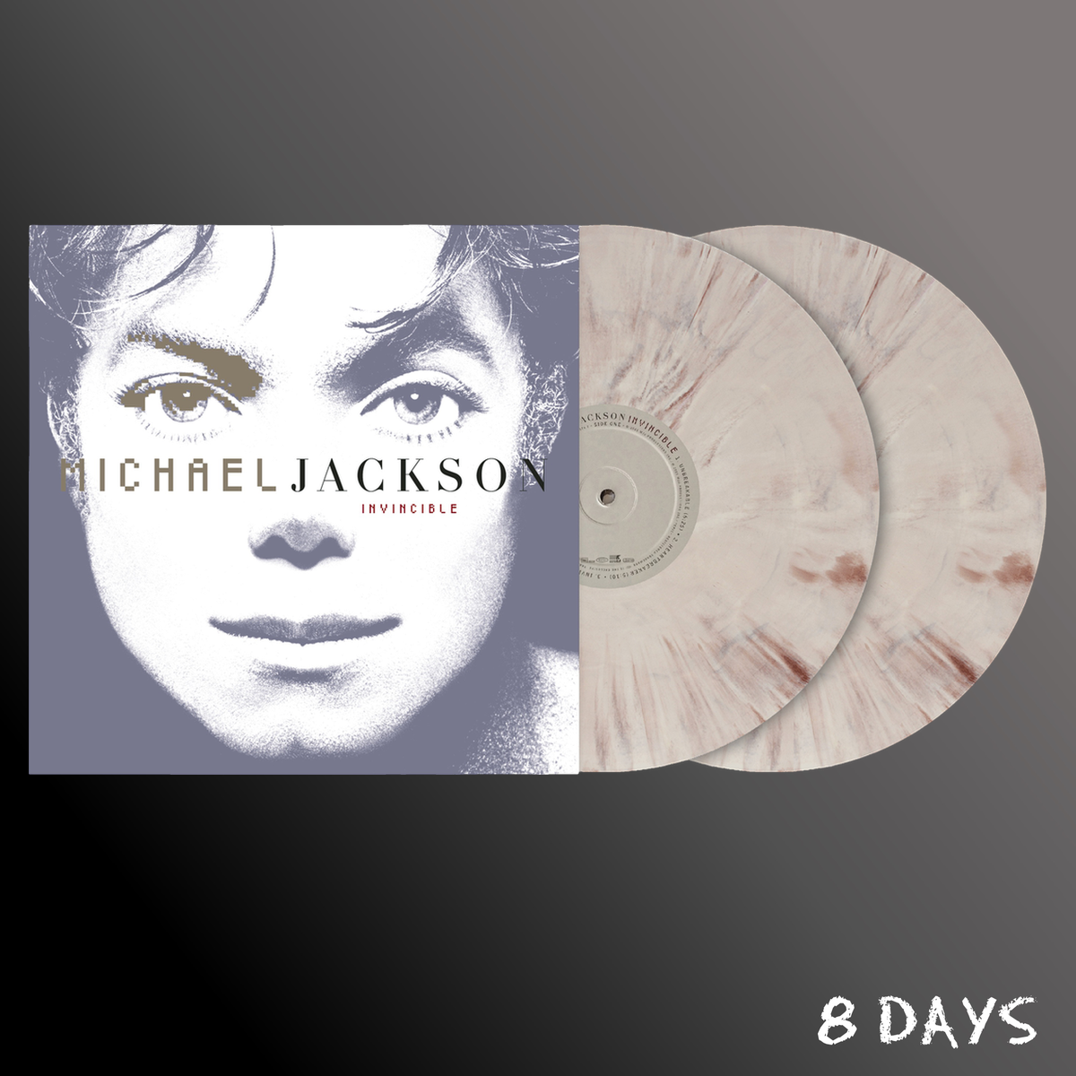 Michael Jackson - Invincible - Stone Grey Marble Vinyl 2LP | Pre-Order 17.10.26