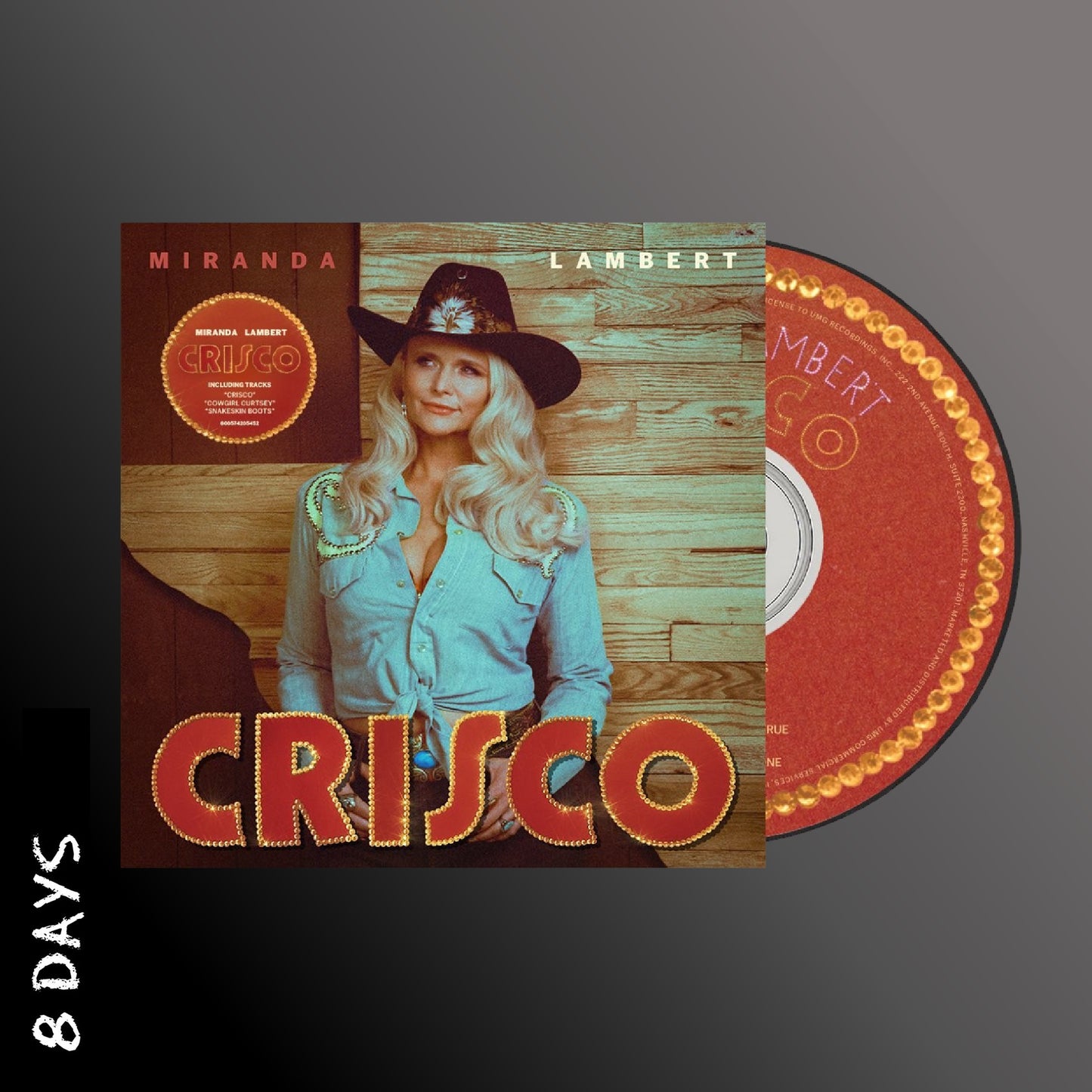 Miranda Lambert - Crisco - CD - Pre Order 2/10/26