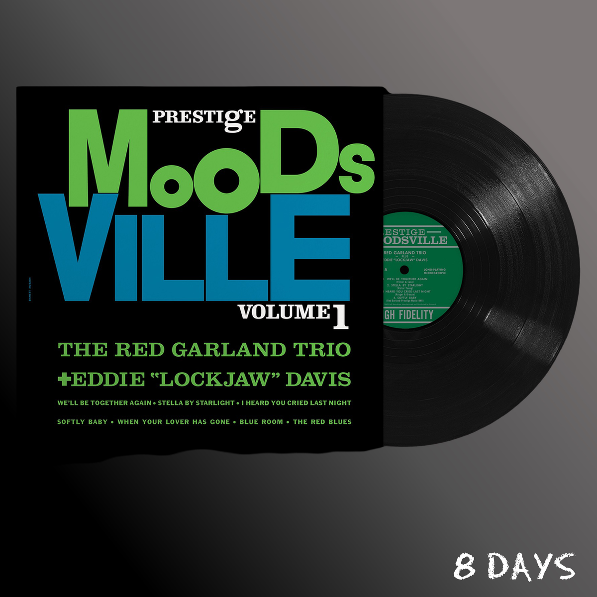 The Red Garland Trio | Eddie "Lockjaw" Davis - Moodsville Volume 1 (Moodsville Acoustic Sounds Series) - Black Vinyl LP | Pre-Order 18.9.26
