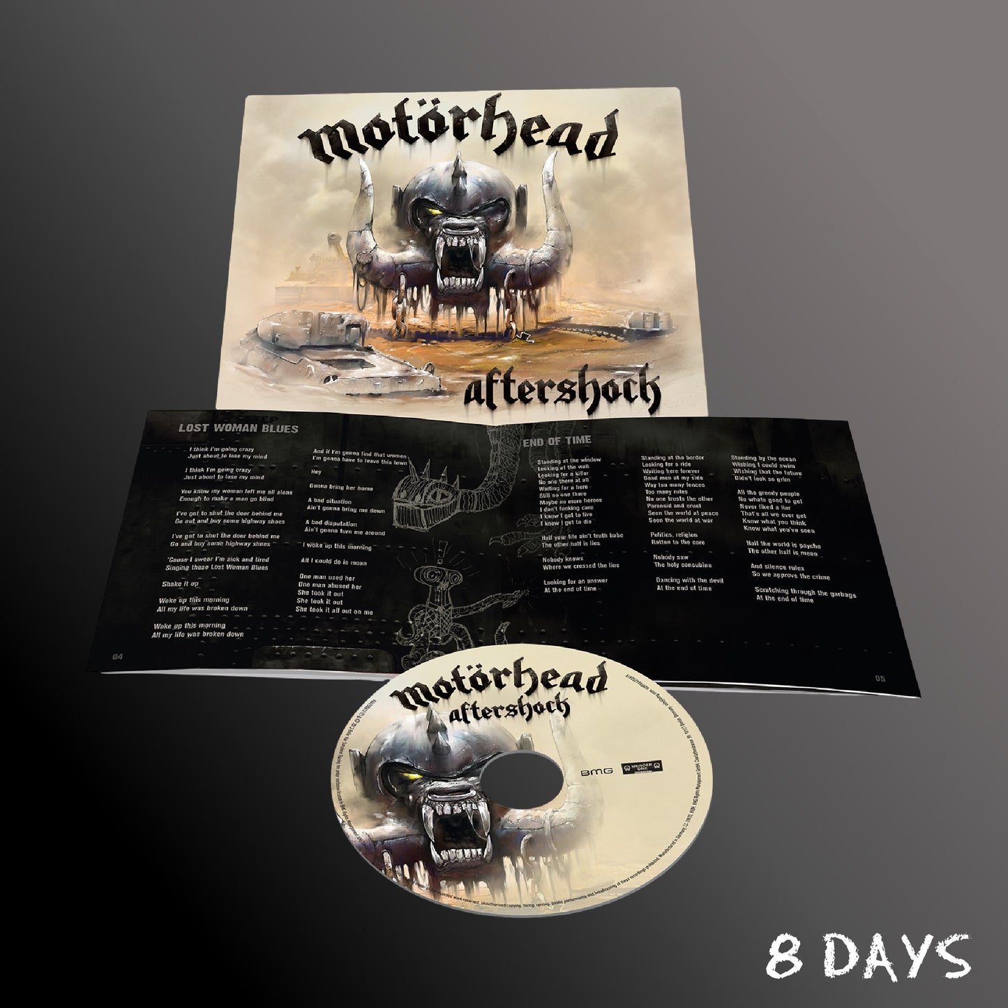 Motorhead - Aftershock - CD - Pre Order 14.8.26