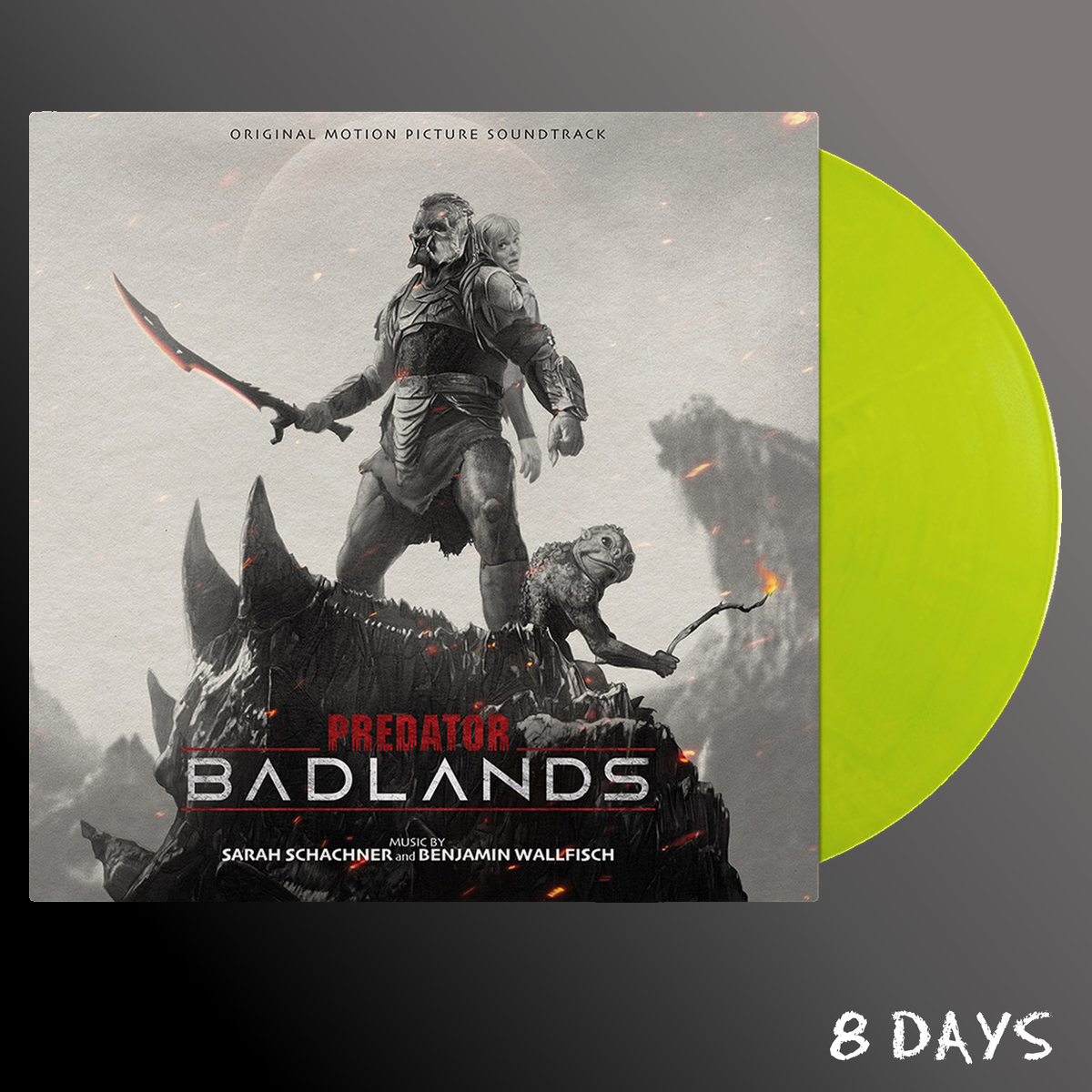 Sarah Schachner & Benjamin Wallfisch - Predator: Badlands - Green Vinyl LP | Pre-Order 30.10.26