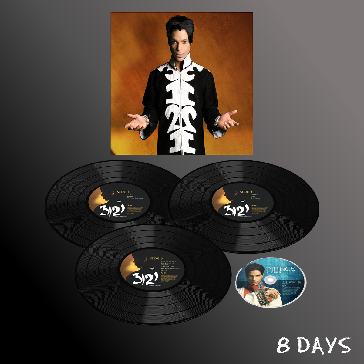 Prince - 3121 (Expanded Edition) - Black Vinyl 3LP + Blu-ray | Pre-Order 11.12.26