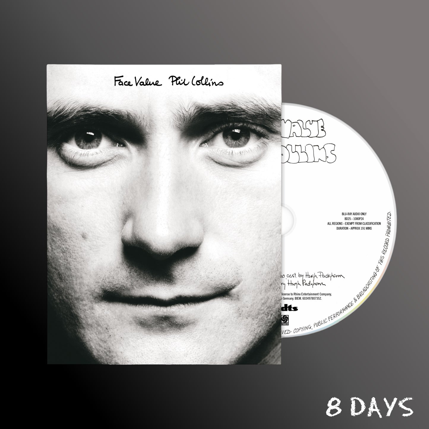 Phil Collins - Face Value - Blu-ray Audio | Pre-Order 18.9.26