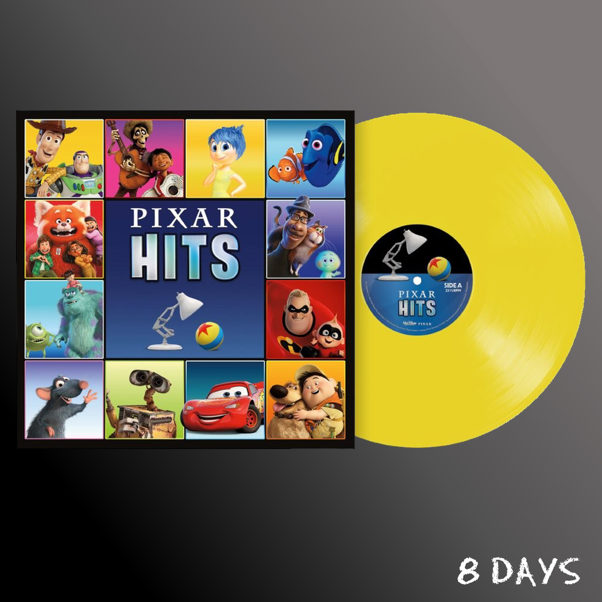 Various Artists - Pixar Hits - Yellow Vinyl LP | Pre-Order 9.10.26