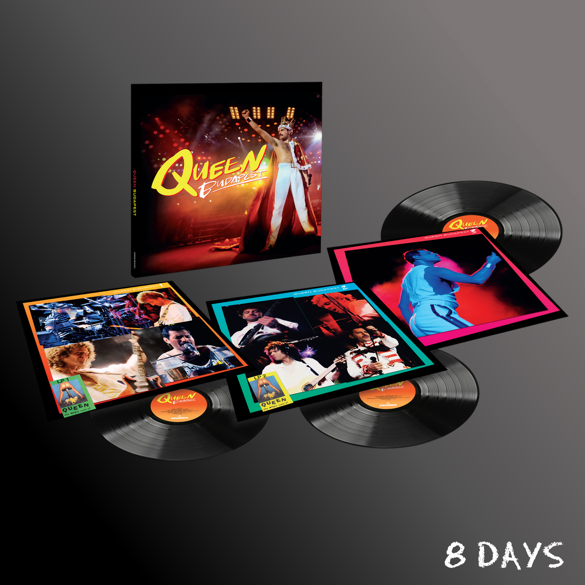 Queen - Queen Budapest - Black Vinyl 3LP | Pre-Order 30.10.26