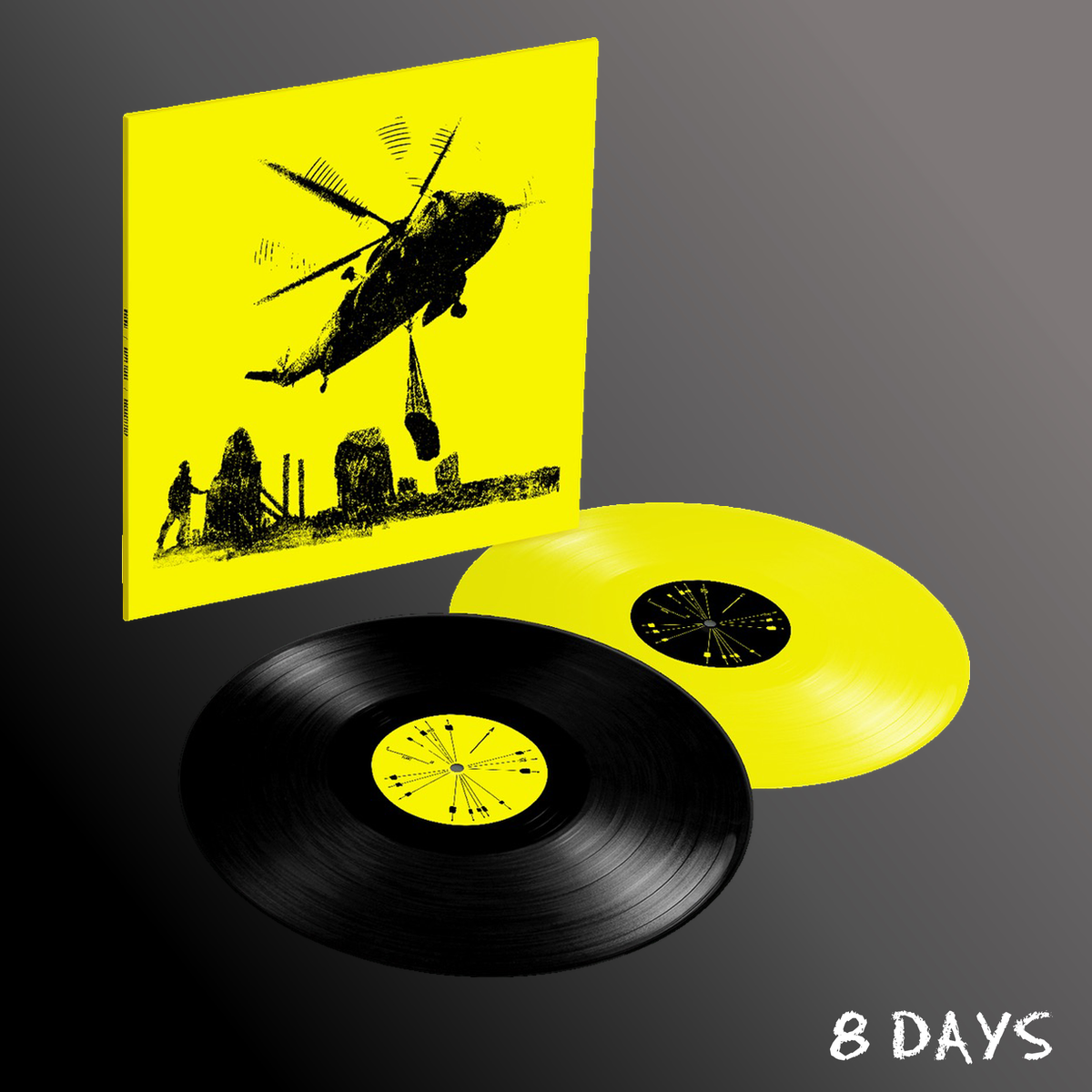 Mogwai - Happy Tears - Yellow & Black 2LP | Pre-Order 8.1.27