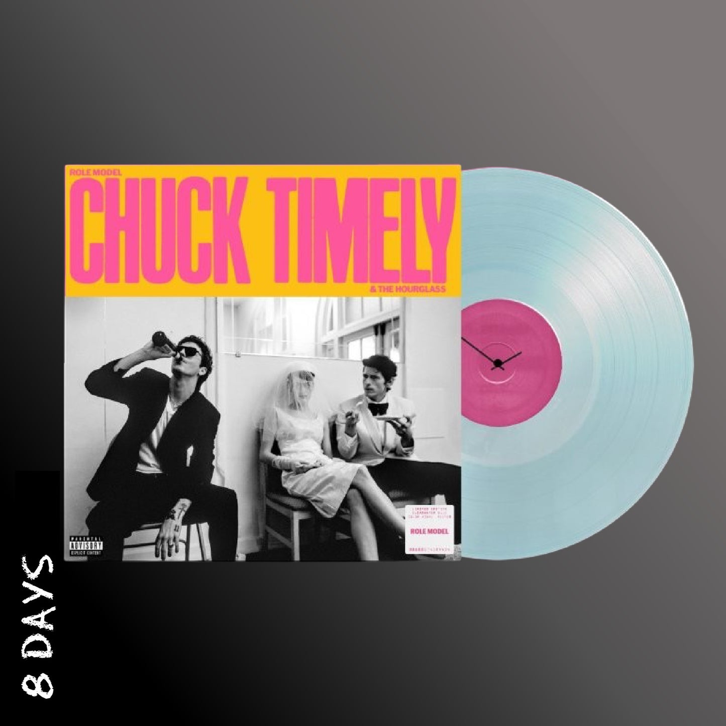 Role Model - Chuck Timely & The Hourglass - Indies Clearwater Blue Vinyl - Pre Order 7/8/26