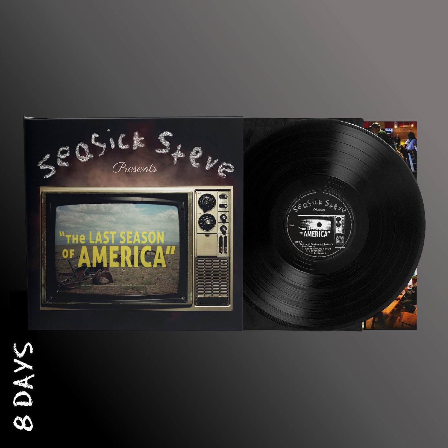 SEASICK STEVE - The Last Season Of America - Black Vinyl - Pre Order 18/9/26