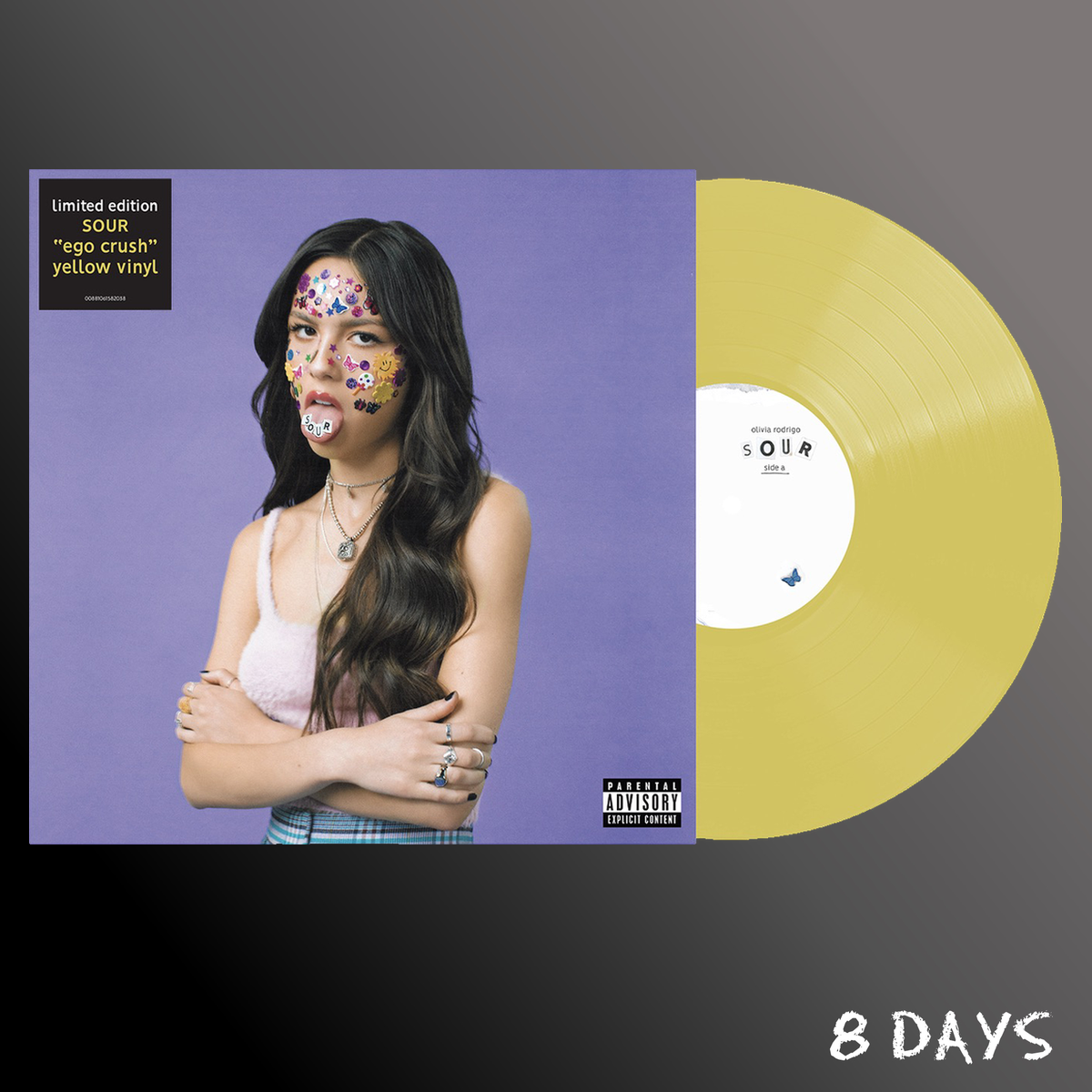Olvia Rodrigo - SOUR - Ego Crush Yellow Vinyl LP | Pre-Order 20.11.26