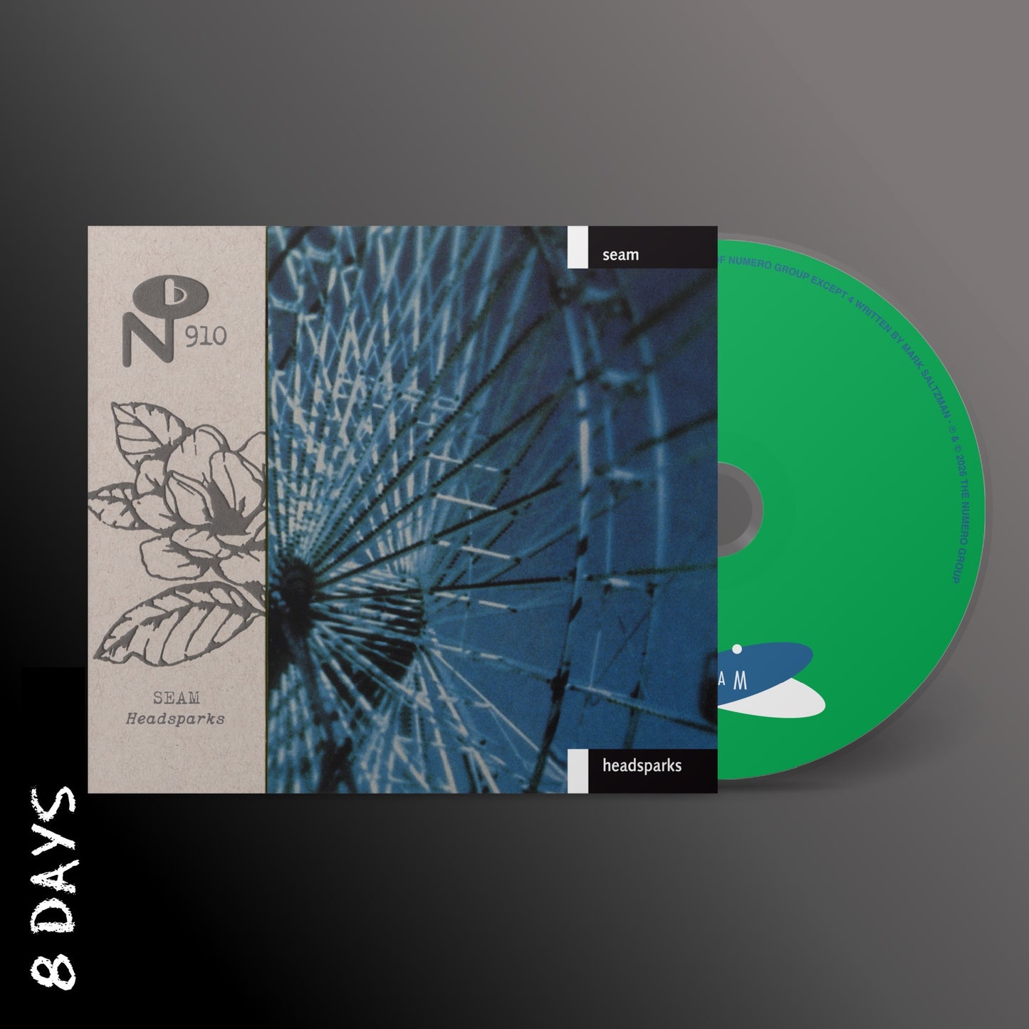 Seam - Headsparks - CD - Pre Order 24/7/26