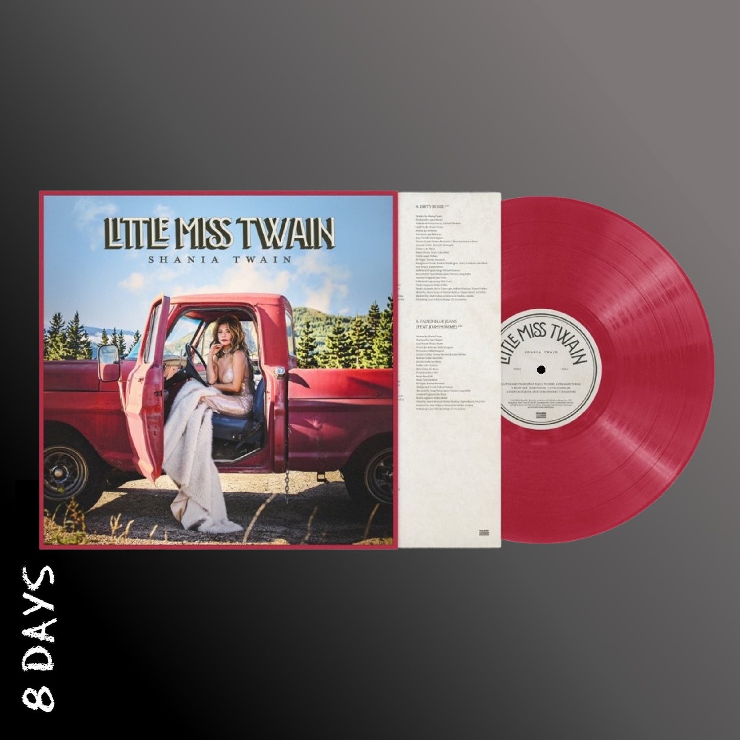 Shania Twain - Little Miss Twain - Rosie Red Vinyl - Pre Order 24/7/26