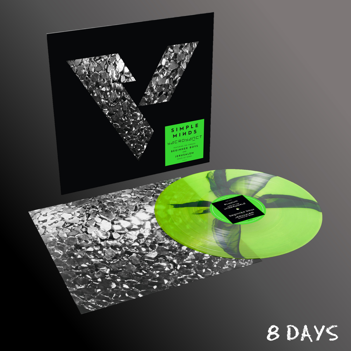 Simple Minds - Sacrosanct - Indies Green & Black Inkplosion Vinyl LP | Pre-Order 29.1.27