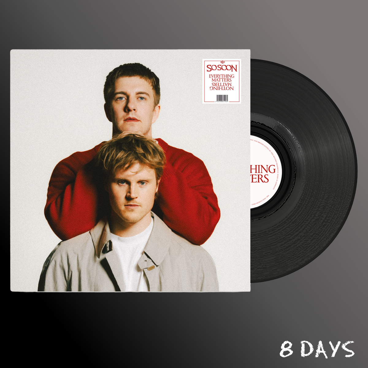 So Soon - Everything Matters, Nothing Matters - Black Vinyl LP | Pre-Order 16.10.26