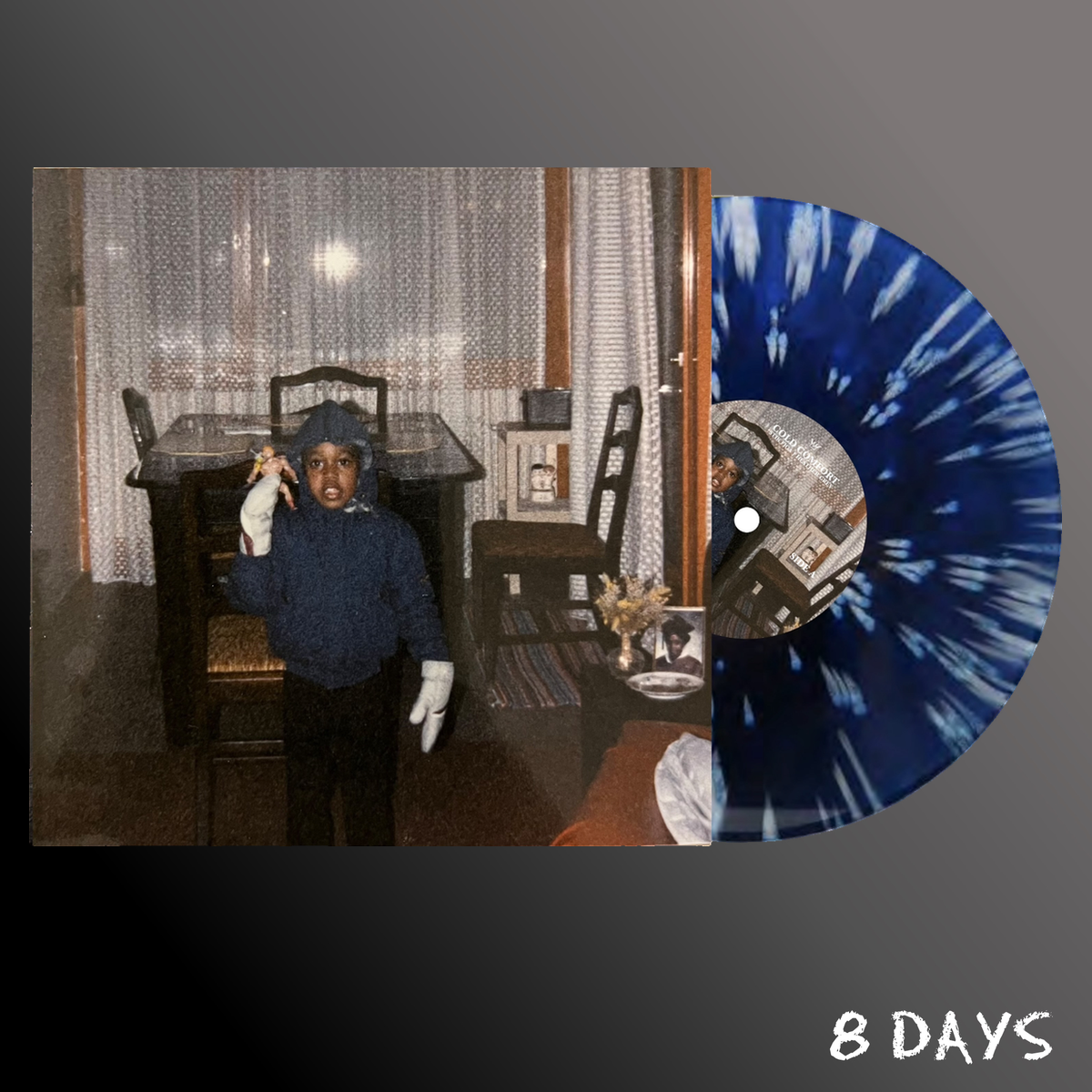 Stik Figa & Heather Grey - Cold Comfort - Cutlass Blue Splatter Vinyl LP | Pre-Order 13.11.26