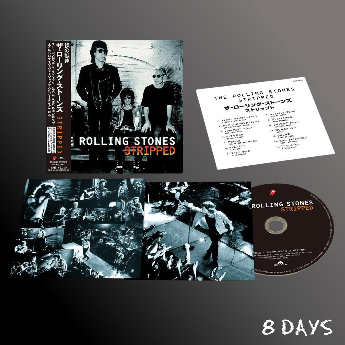 The Rolling Stones - Stripped (1995) - (SHM-CD) 1CD | Pre-Order 25.9.26