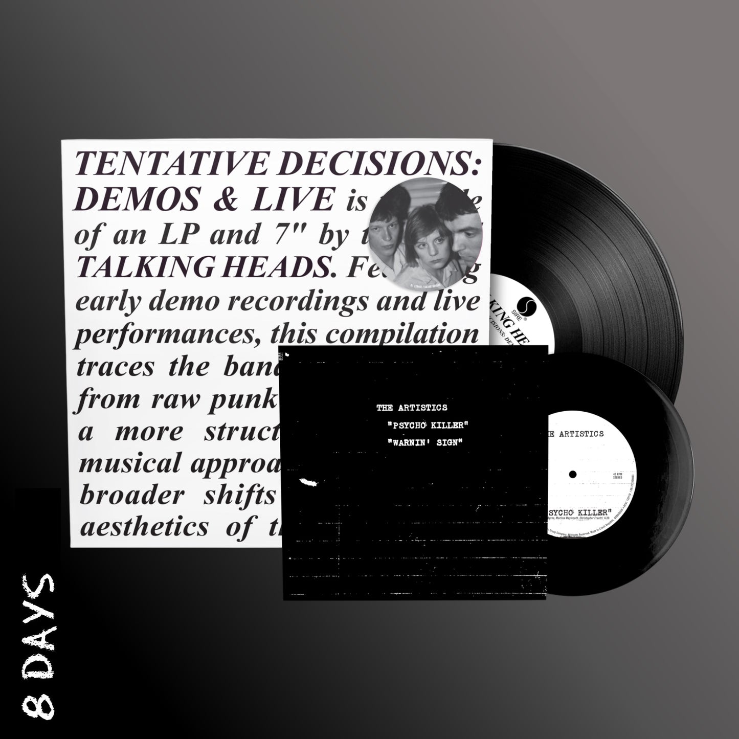 Talking Heads - Tentative Decisions: Demos & Live - Black Vinyl + 7" - Pre Order 13/3/26