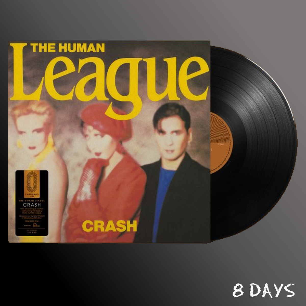 The Human League - Crash (Thousand Club) - Black Vinyl LP | Pre-Order 27.11.26