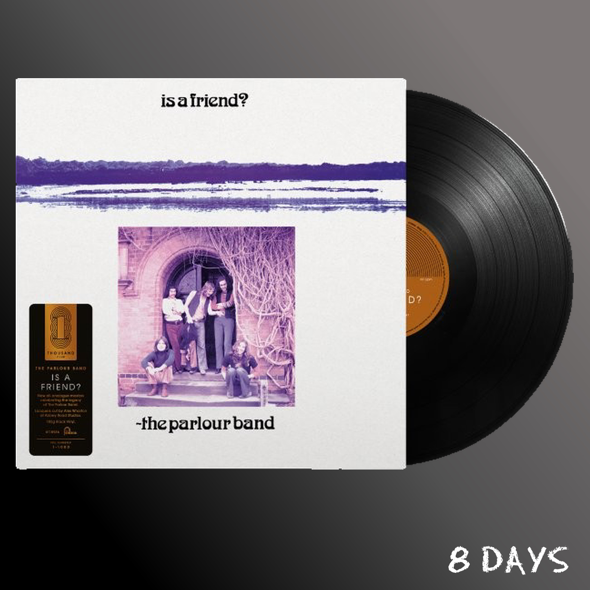 The Parlour Band - Is A Friend? (Thousand Club) - Black Vinyl LP | Pre-Order 13.11.26