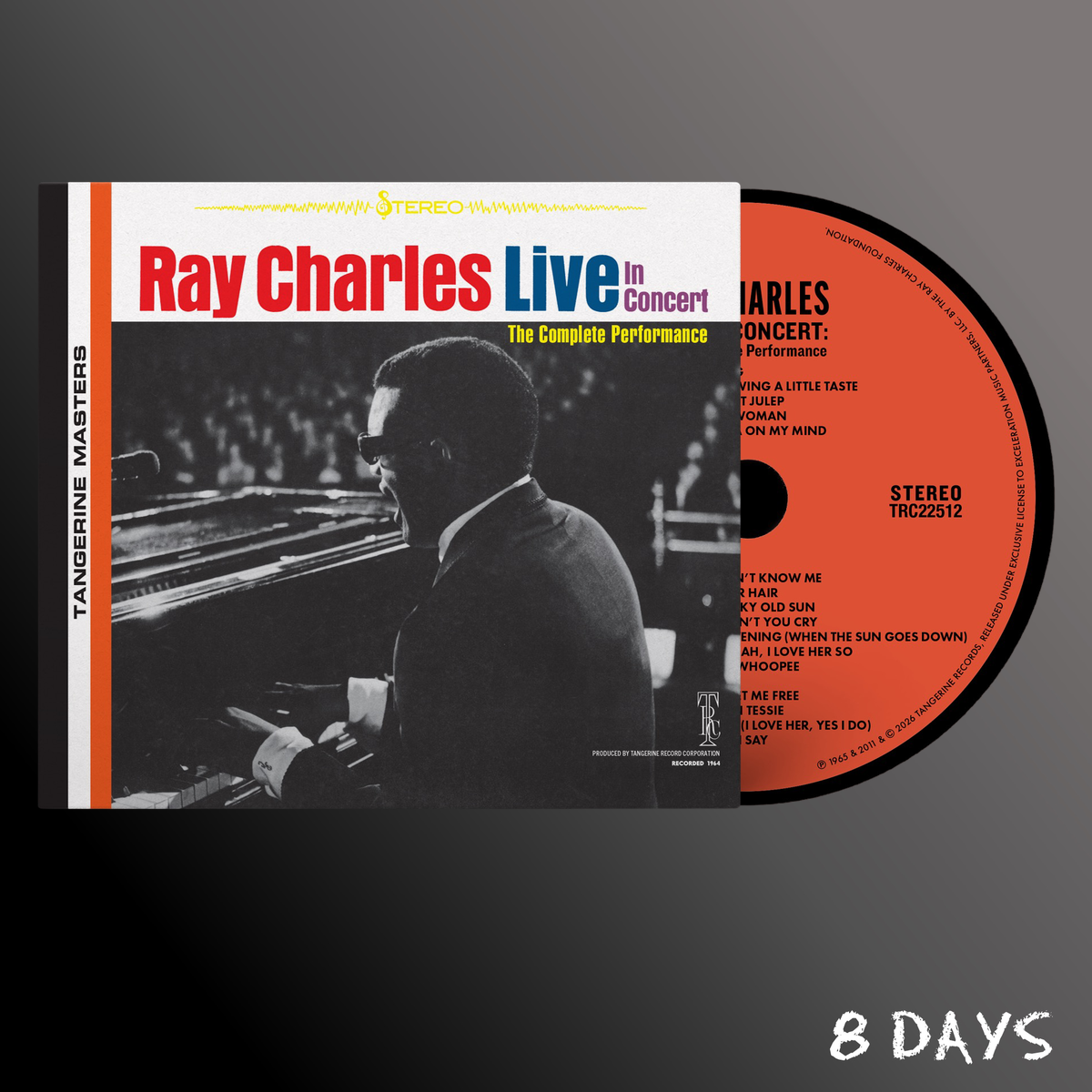 Ray Charles - Ray Charles Live In Concert - CD | Pre-Order 25.9.26