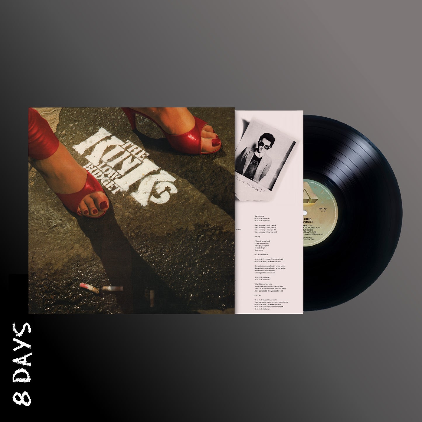 The Kinks - Low Budget - Black Vinyl - Pre Order 10/7/26