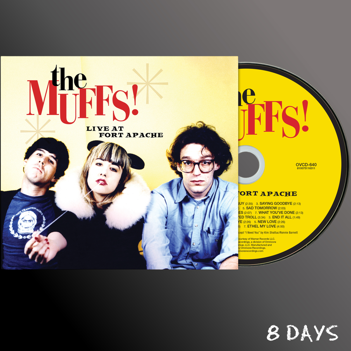 THE MUFFS - LIVE AT FORT APACHE - CD | Pre-Order 28.8.26