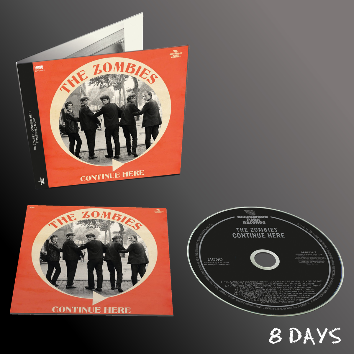 The Zombies - Continue Here (Mono Remastered) - CD | Pre-Order 30.10.26