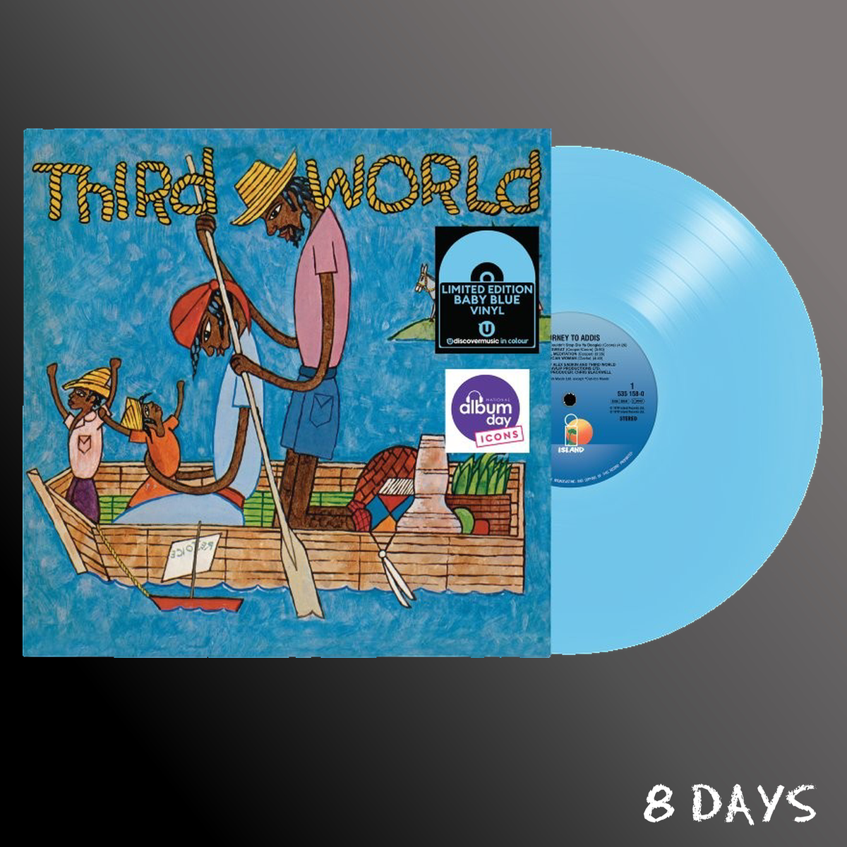 Third World - Journey To Addis - Light Blue Vinyl LP | Pre-Order 17.10.26